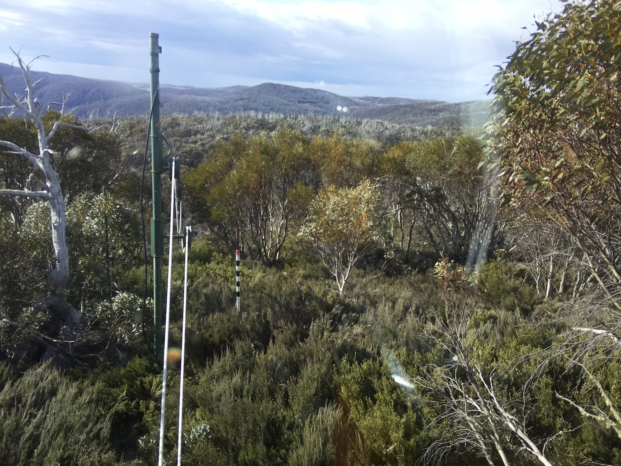 Bogong Web Cam 8:50am Monday 20th of October 2025