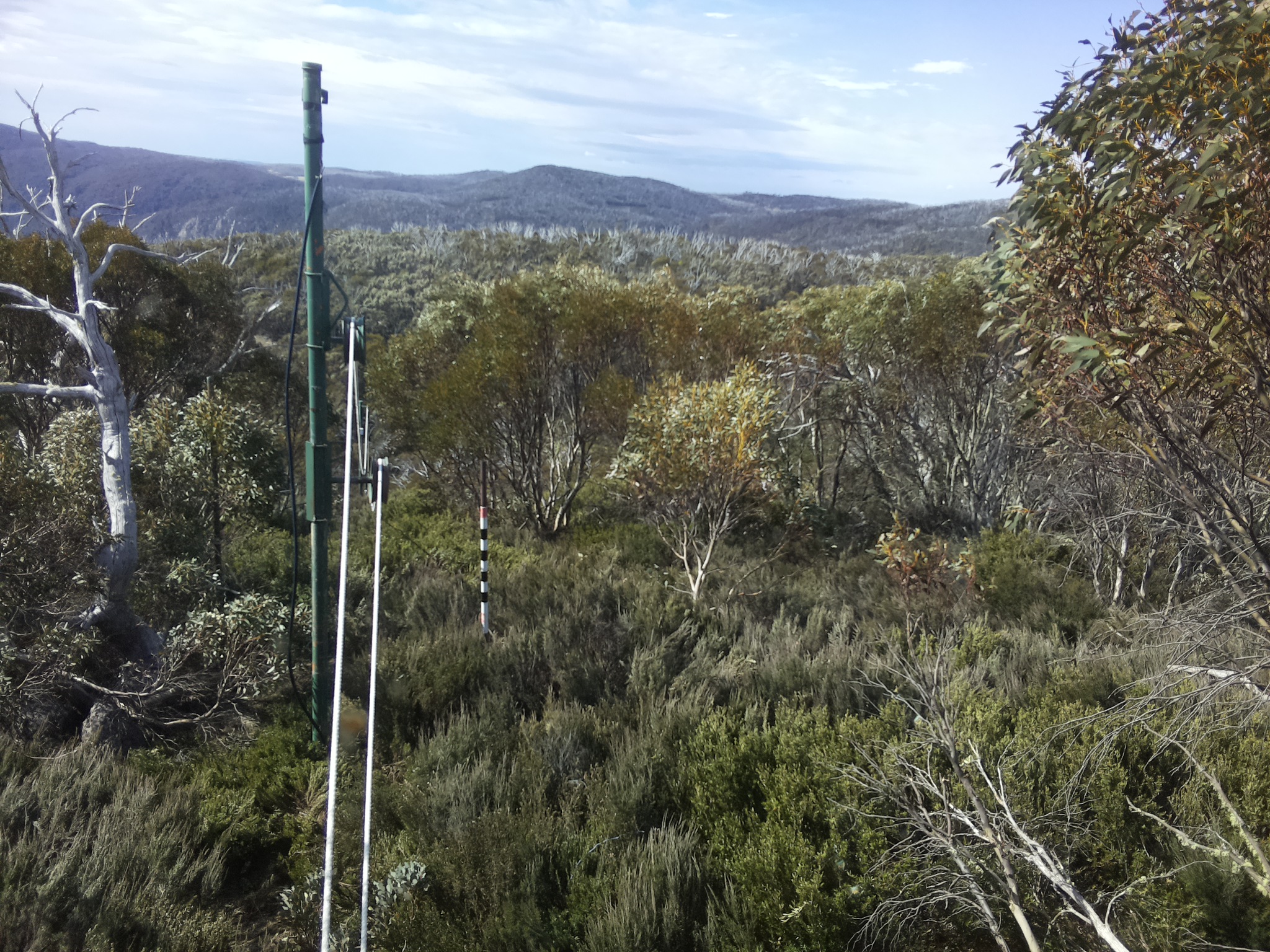 Bogong Web Cam 10:00am Monday 20th of October 2025