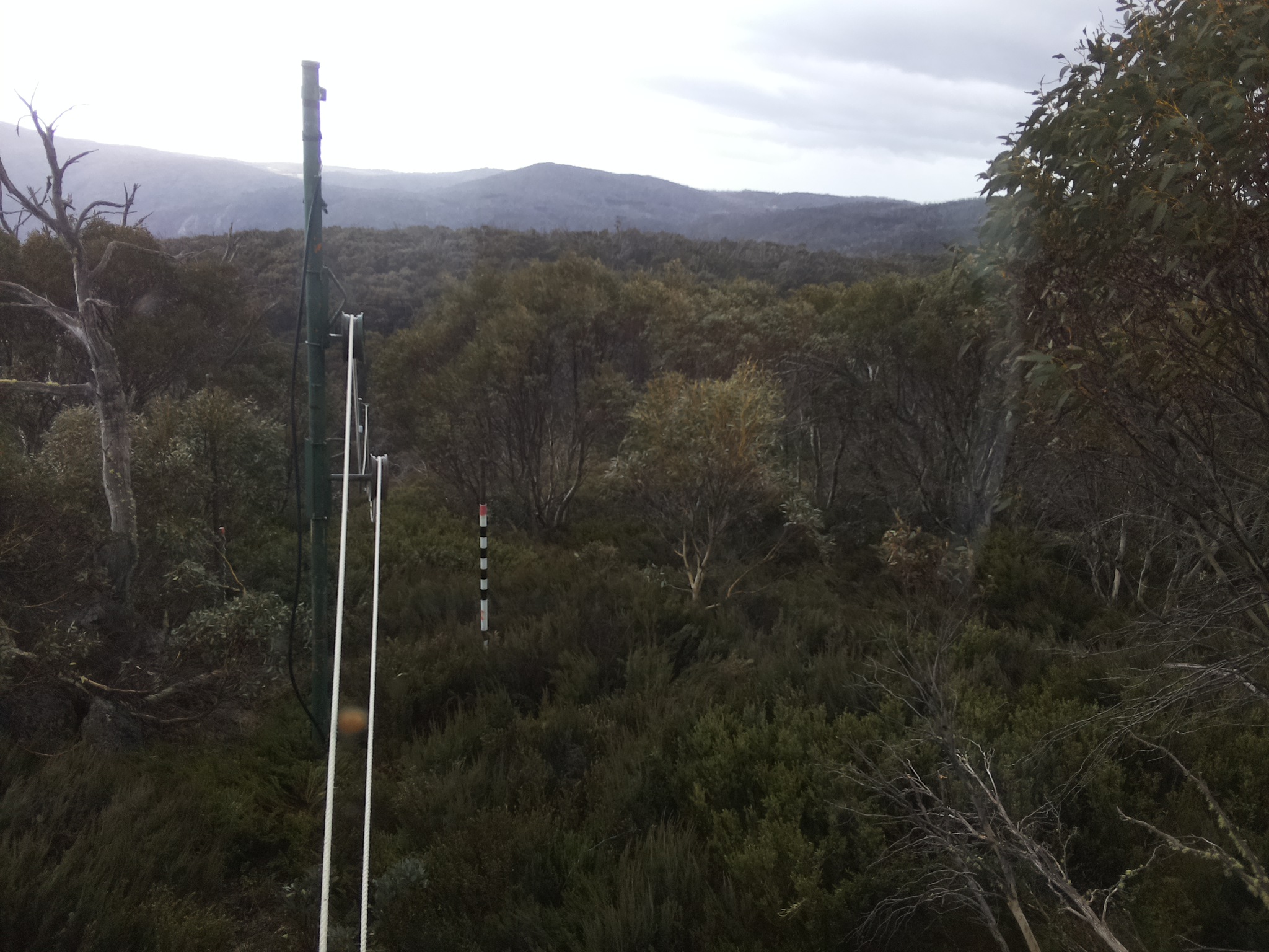 Bogong Web Cam 2:10pm Monday 20th of October 2025