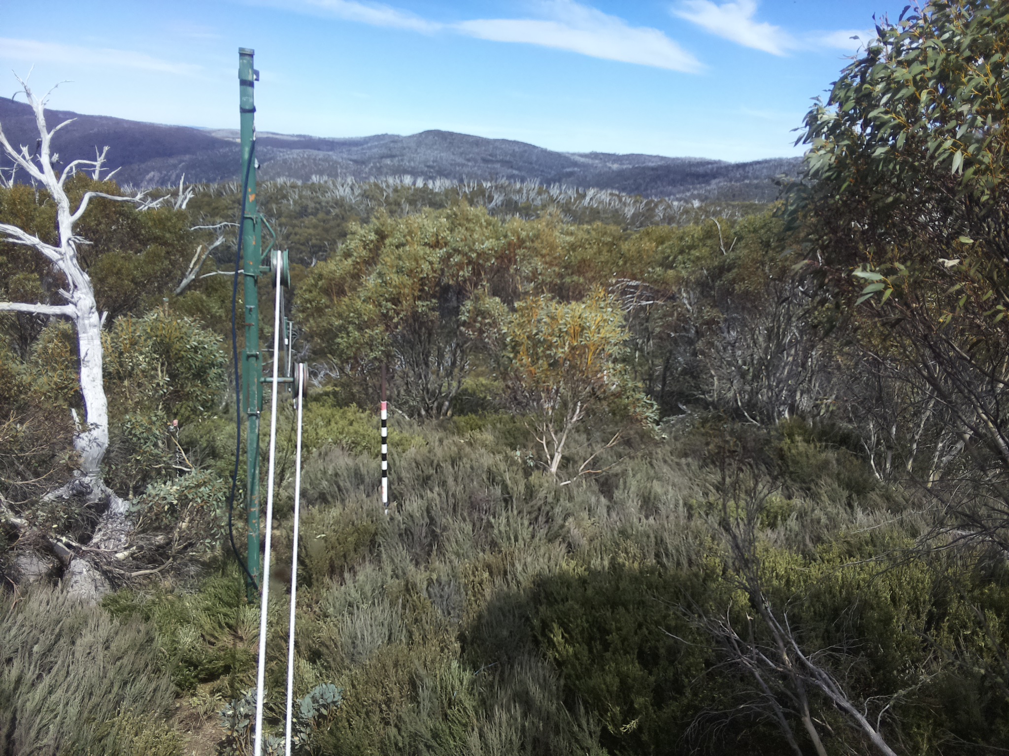 Bogong Web Cam 2:30pm Tuesday 21st of October 2025