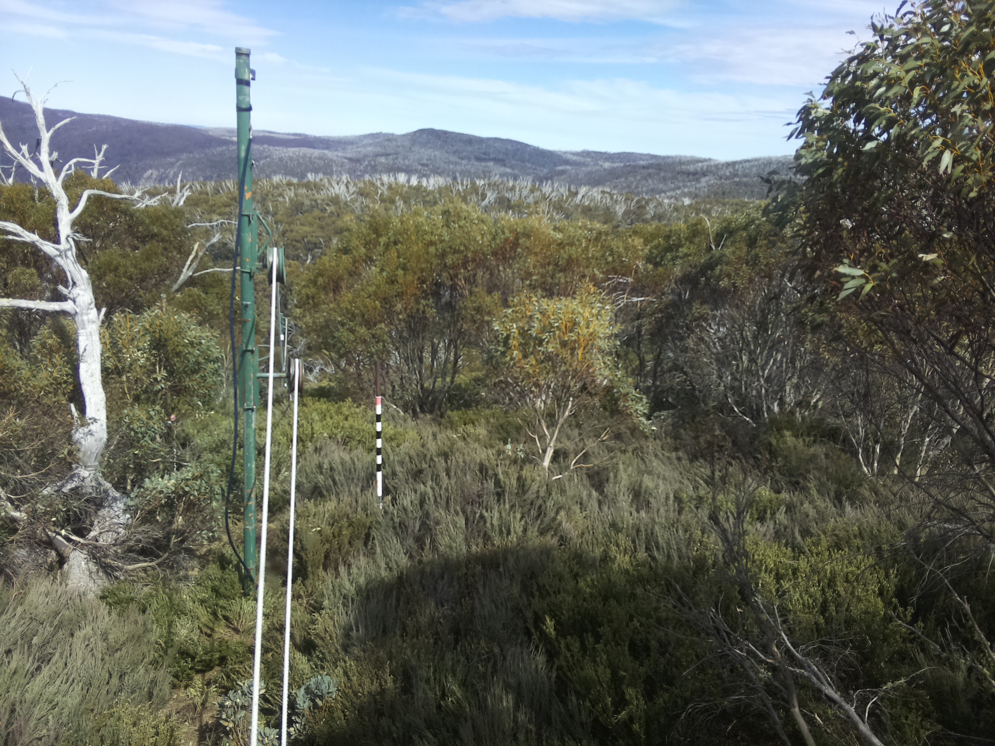 Bogong Web Cam 3:10pm Tuesday 21st of October 2025