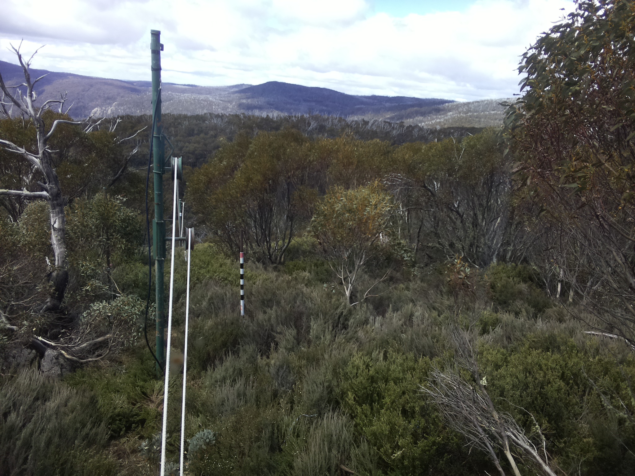 Bogong Web Cam 12:00pm Monday 27th of October 2025