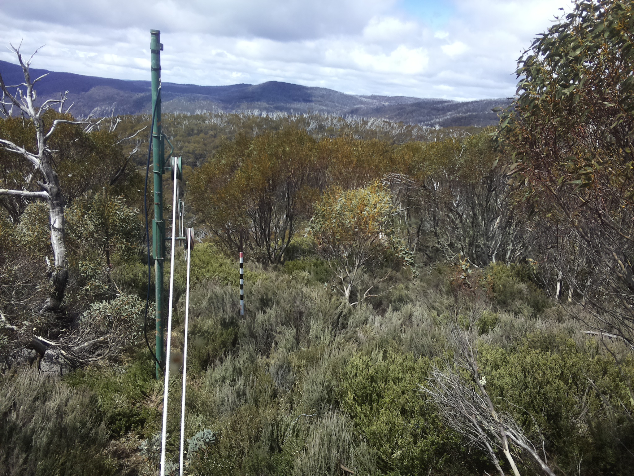 Bogong Web Cam 12:10pm Monday 27th of October 2025