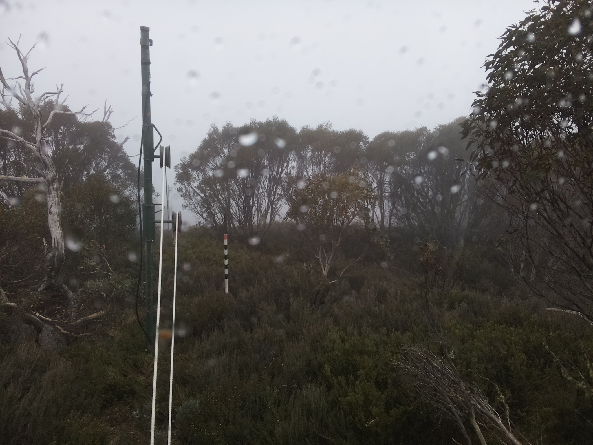 Bogong Web Cam 4:10pm Monday 27th of October 2025
