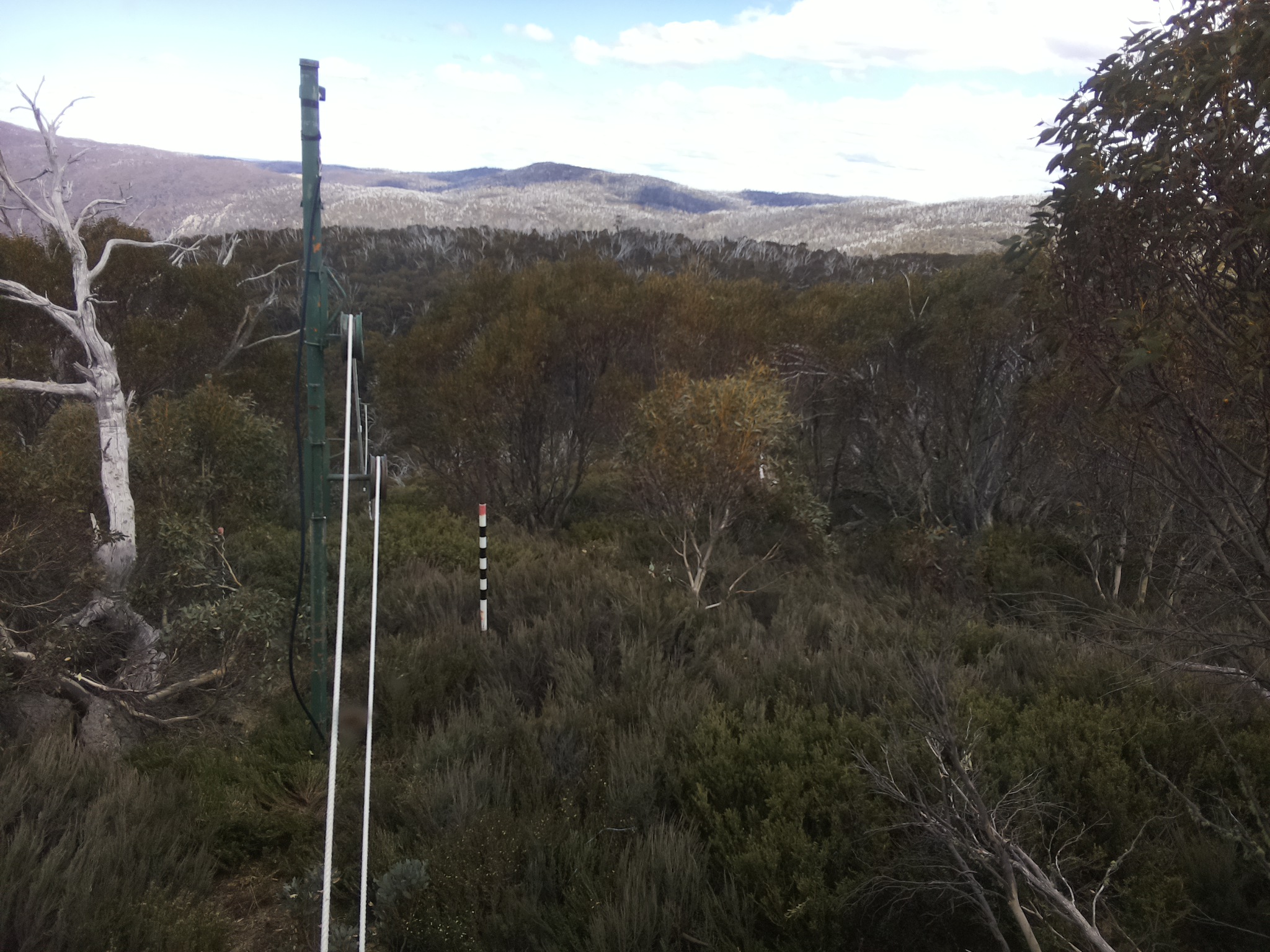 Bogong Web Cam 2:10pm Wednesday 29th of October 2025